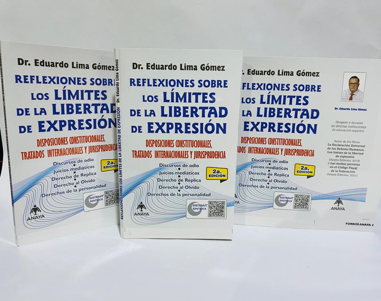 Libro: Reflexiones sobre los límites de la libertad de expresión.