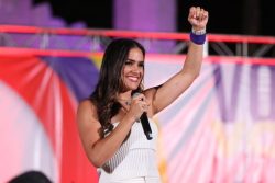 La alcaldesa electa de la Cuauhtémoc, Alessandra Rojo de la Vega, convocó para este domingo a movilizaciones y una manifestación para defender el voto ciudadano en esa demarcación, que le dieron el triunfo el pasado 2 de junio con una ventaja de 3.3% por sobre la morenista Catalina Monreal. FOTO: Especial