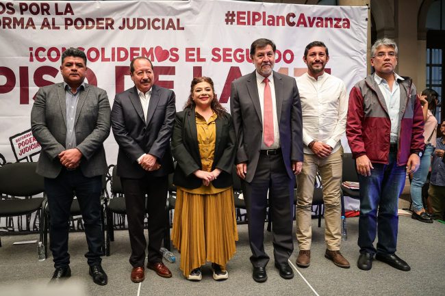 Anuncia Brugada 100 foros ciudadanos sobre reforma judicial