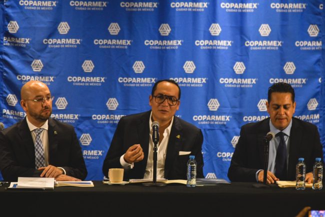 Ofrece Coparmex-CDMX “conversación plena” al GCDMX