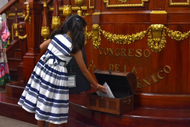 Congreso CDMX recibió el Parlamento de la Niñez