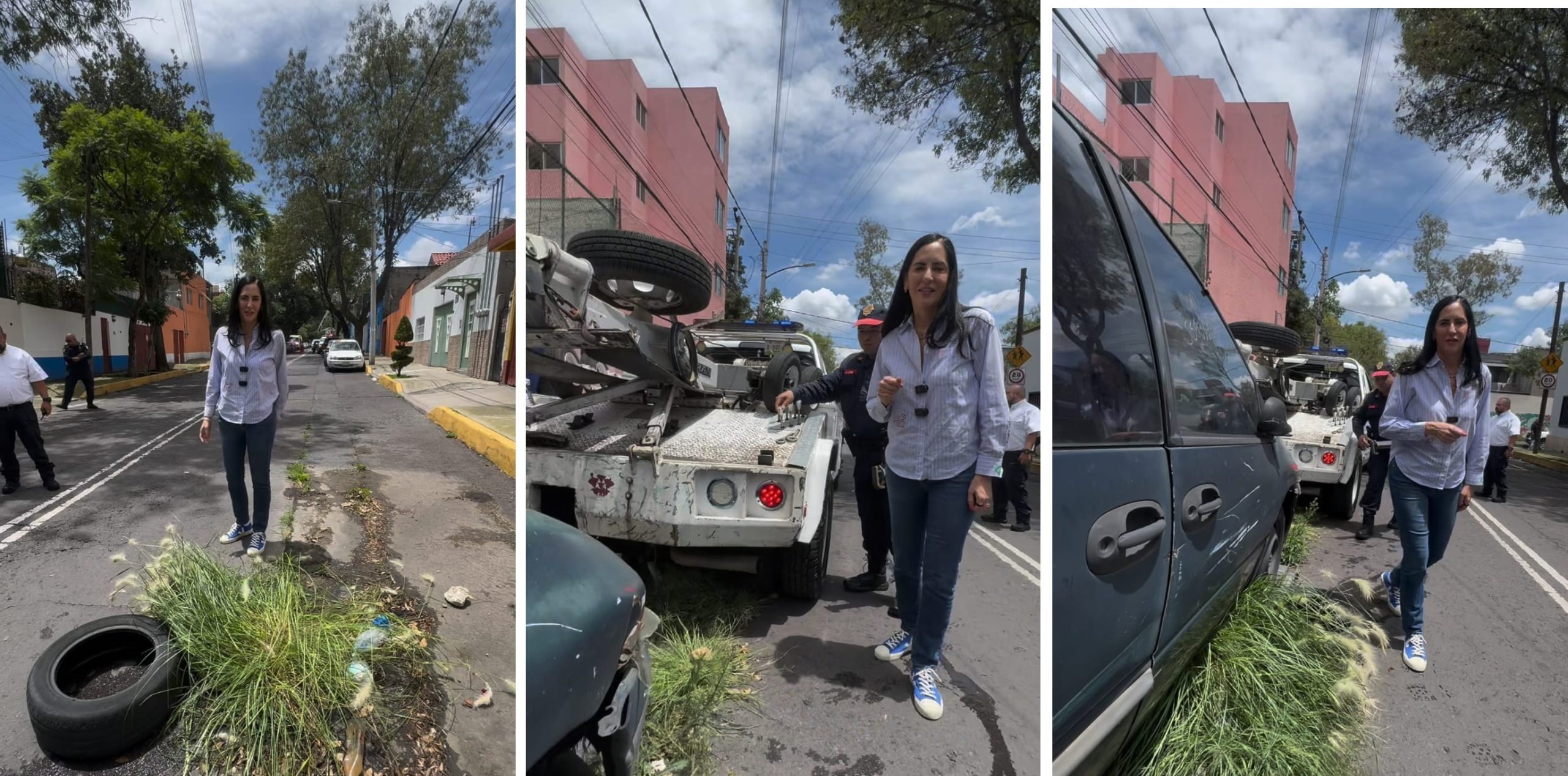 Lía Limón retira más de 5 mil vehículos chatarras en ÁO Lía Limón retira más de 5 mil vehículos chatarras en ÁO