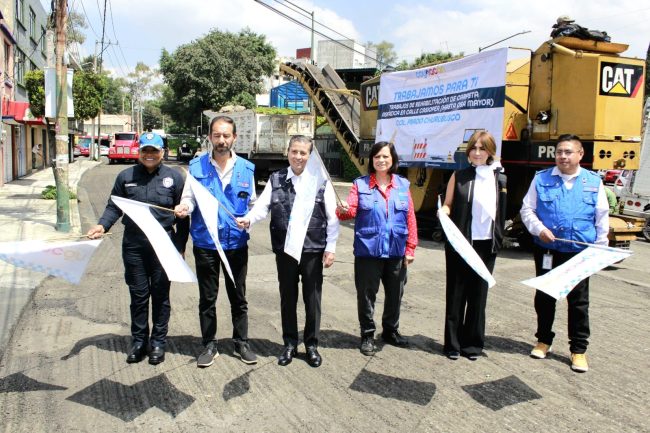  Coyoacán alcanza meta de un millón de metros cuadrados en repavimentación