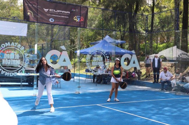 Lía Limón clausura el primer abierto obregonense de pádel Lía Limón clausura el primer abierto obregonense de pádel