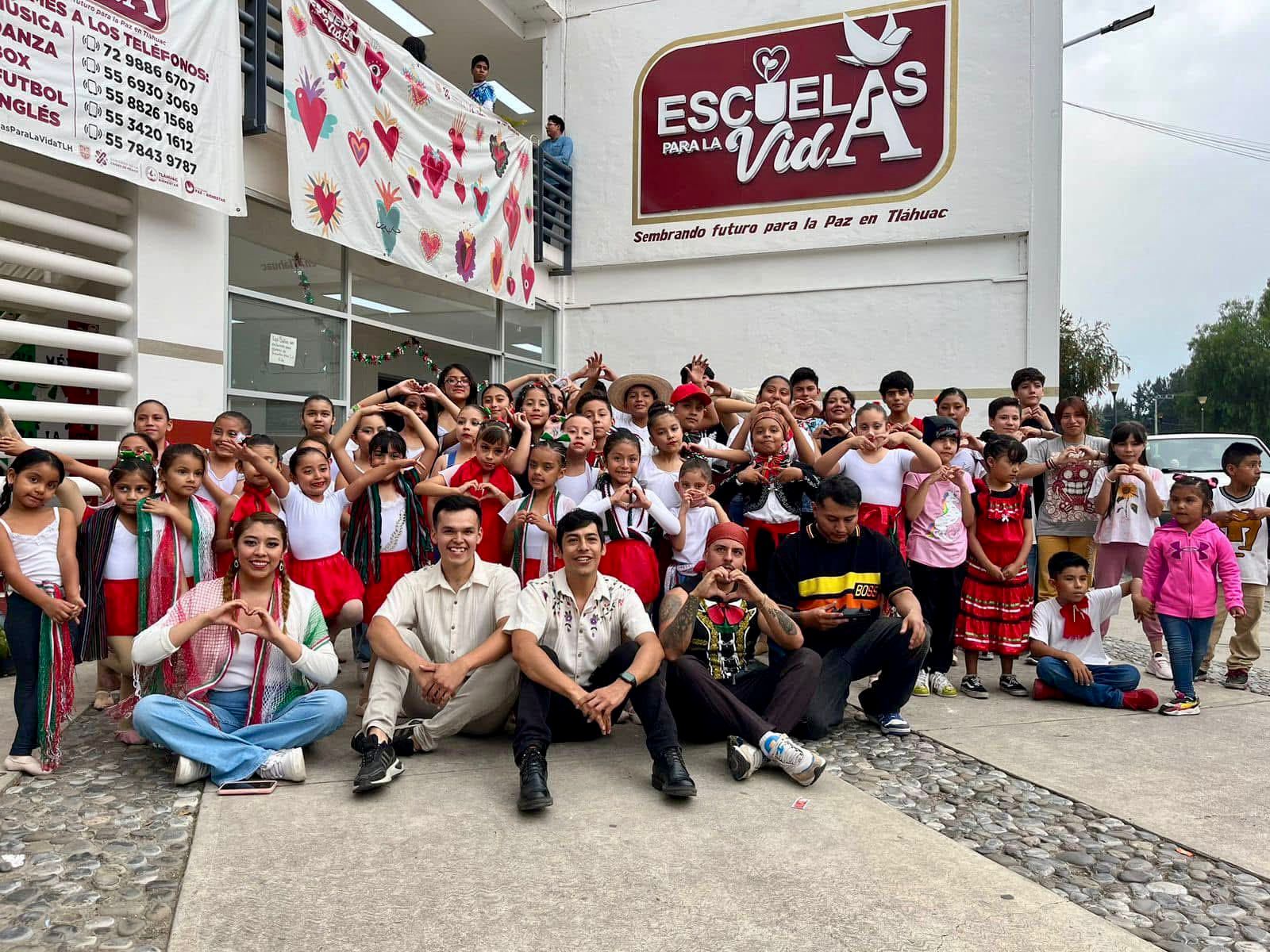 Escuelas para la vida, un proyecto de desarrollo integral para niñas, niños y jóvenes de Tláhuac