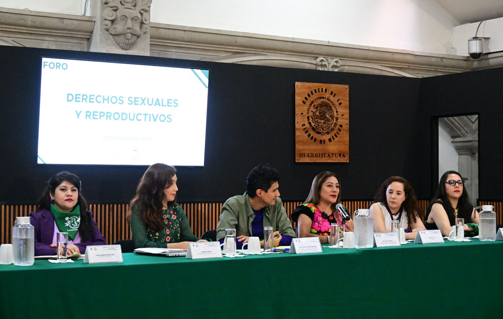 Congresistas impulsan derechos sexuales y reproductivos Congresistas impulsan derechos sexuales y reproductivos