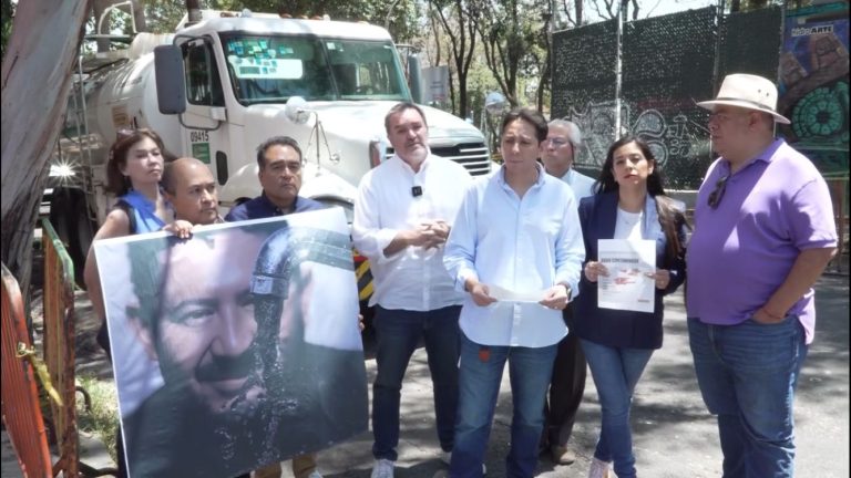 El PAN CDMX manifestó hoy su respaldo a las y los vecinos de las nueve colonias de la alcaldía Benito Juárez afectadas por el agua contaminada durante la gestión de Martí Batres como jefe de Gobierno. FOTO: Especial