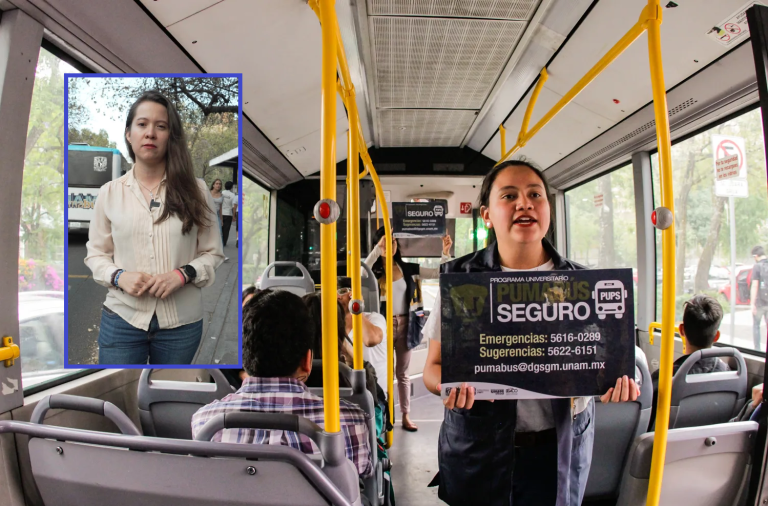 Astrid Espinosa Perera, secretaria de Formación y Capacitación del PAN CDMX, denunció que los pinchazos ya son un “cáncer” para el sistema de transporte público y el que hayan llegado hasta Ciudad Universitaria es más preocupante. FOTO: Especial