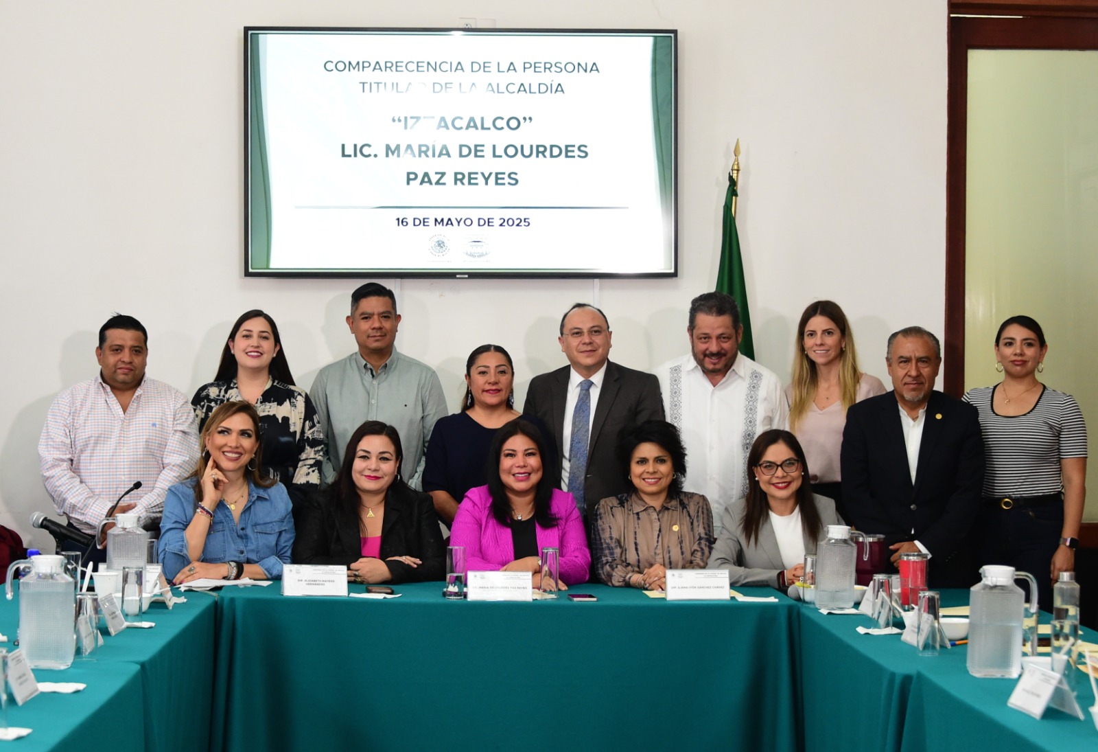 Reconoce alcaldesa Lourdes Paz que hay pendientes en Iztacalco Reconoce alcaldesa Lourdes Paz que hay pendientes en Iztacalco