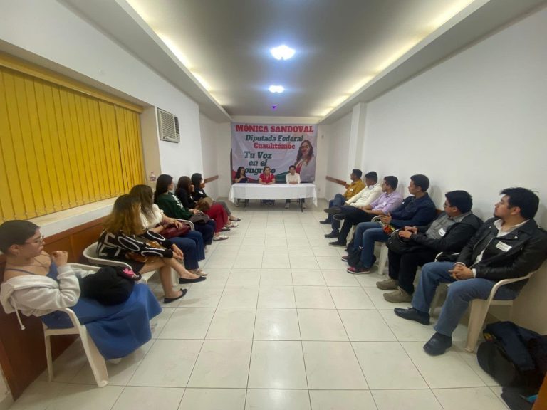 “El despojo del Comité delegacional del PRD en la Alcaldía Cuauhtémoc del cual fuimos víctimas el pasado 09 de abril del 2025, hoy tiene nombre y apellido: Mónica Sandoval, diputada federal priista”, denunció la dirigente perredista. FOTOS: Especial