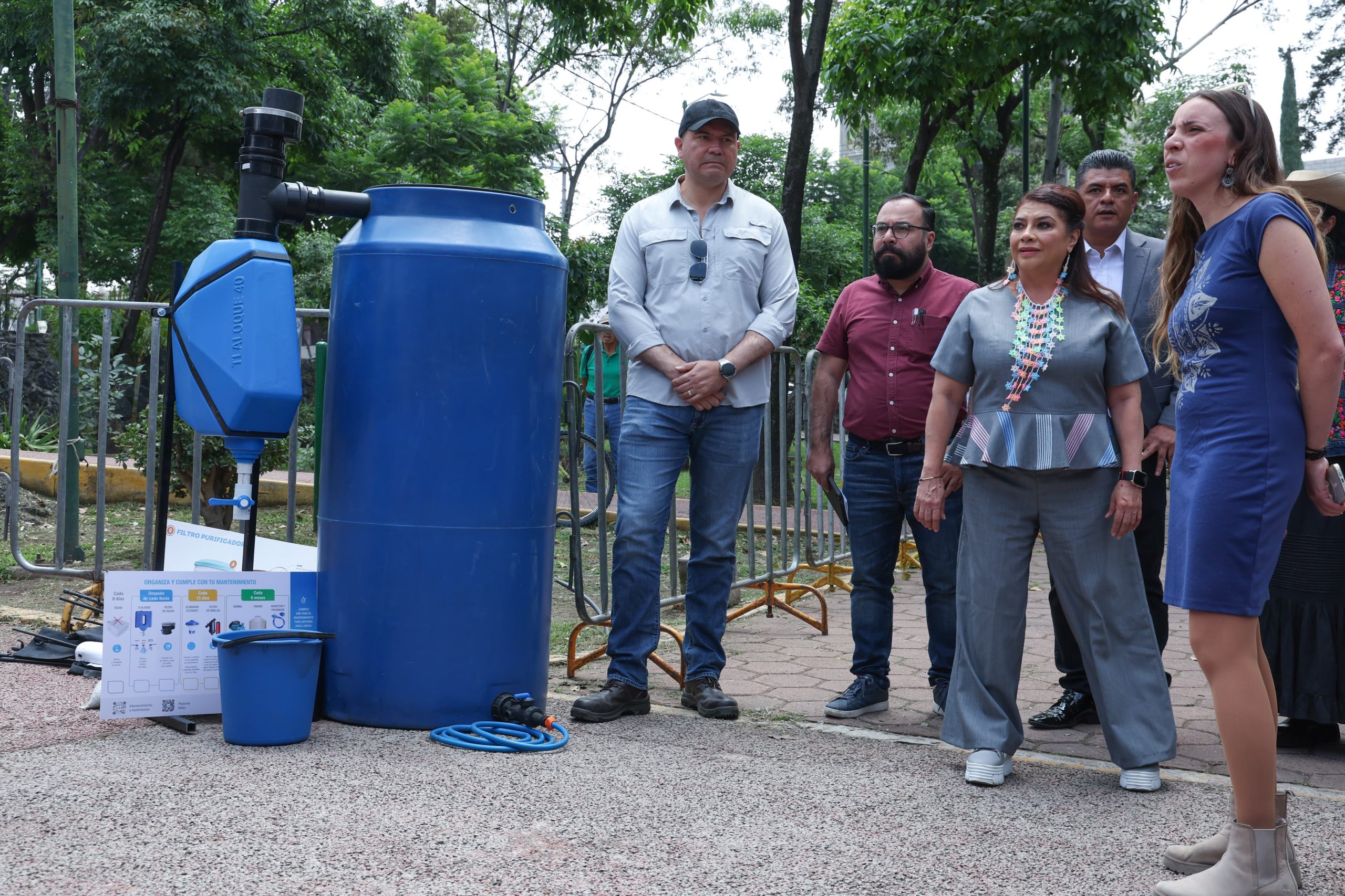 Presenta Brugada programa ‘Cosecha de Lluvias’ en Coyoacán Presenta Brugada programa ‘Cosecha de Lluvias’ en Coyoacán