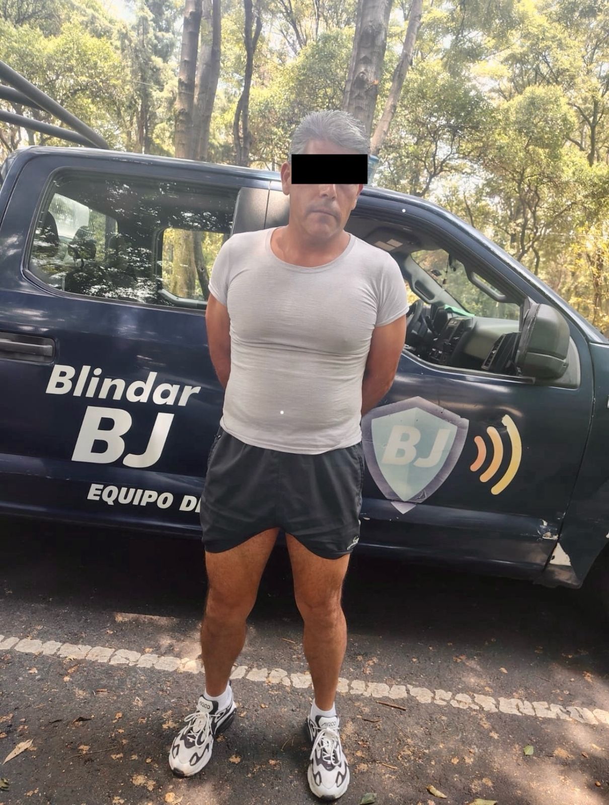 Elementos de Blindar BJ y SSC detienen a presunto acosador sexual en Parque Arboledas