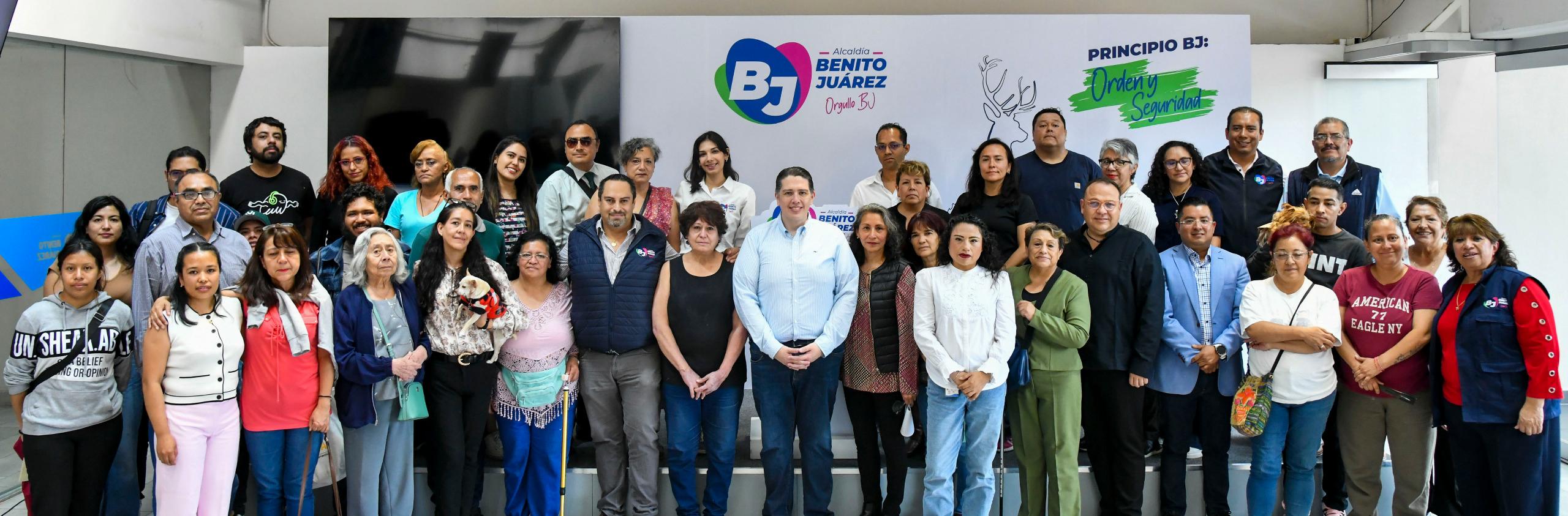En BJ hay apoyo a todos los vecinos, sin simulación: Luis Mendoza