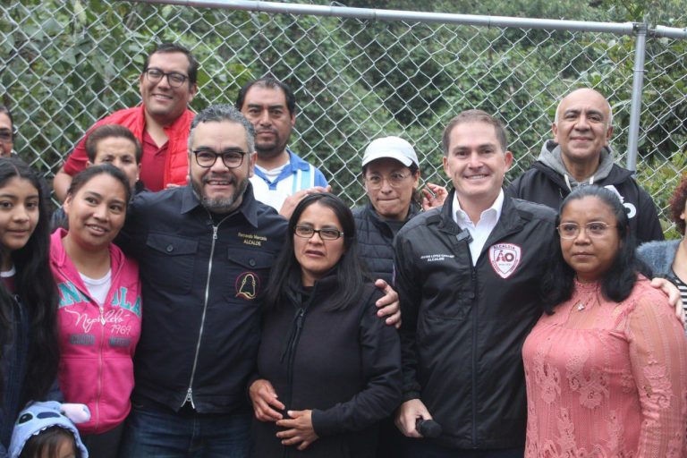 Alcaldes de La Magdalena Contreras y ÁO entregan Puente Coyotera rehabilitado