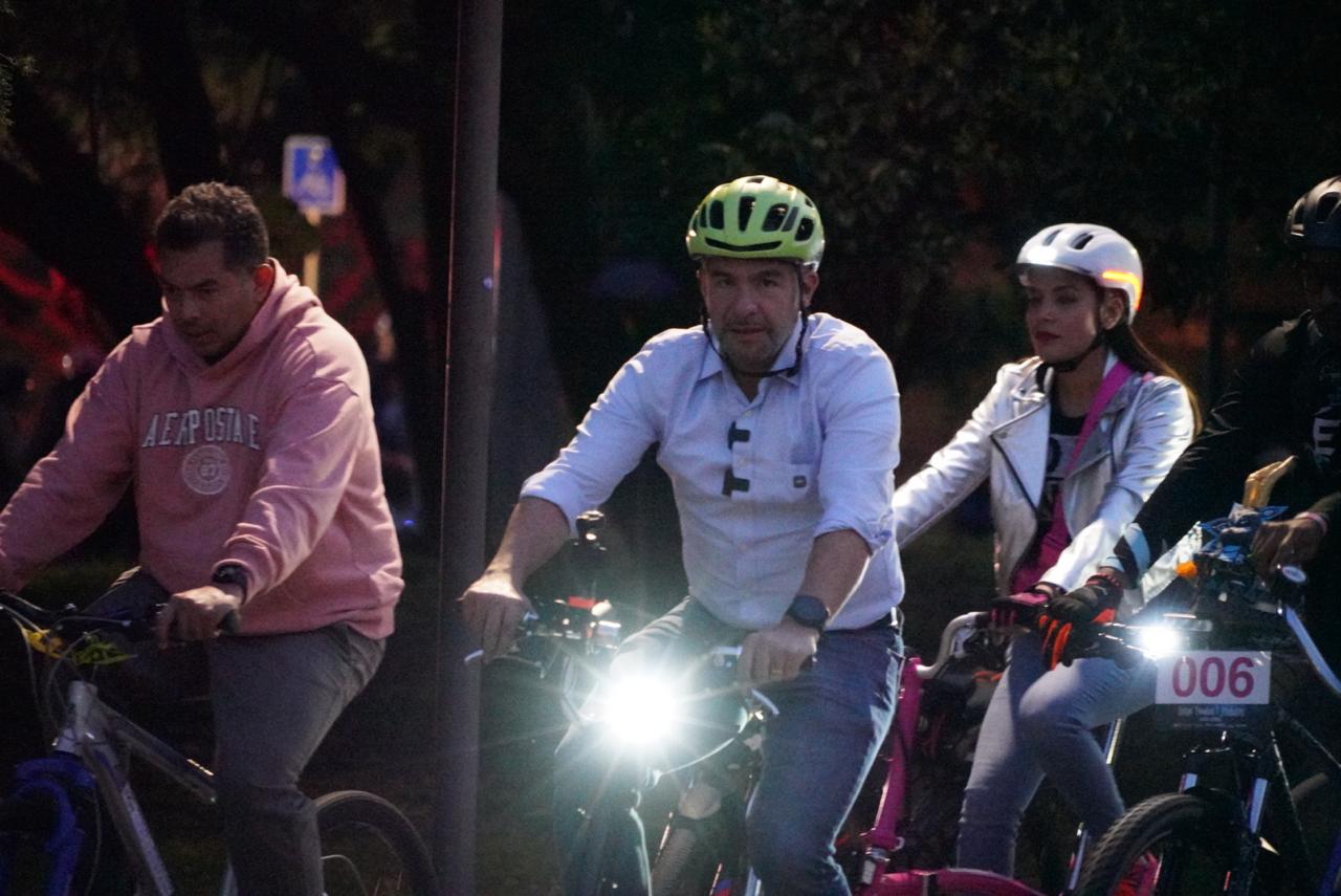 Tabe encabeza rodada nocturna en Panteón Civil de Dolores Tabe encabeza rodada nocturna en Panteón Civil de Dolores