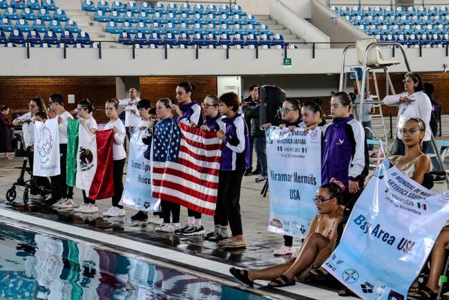 La alcaldía Benito Juárez, fue sede del II Mundial de Natación Artística Adaptada, que se llevó a cabo en la Fosa de Clavados de la Alberca Olímpica “Francisco Márquez”, uno de los recintos acuáticos más emblemáticos del país.