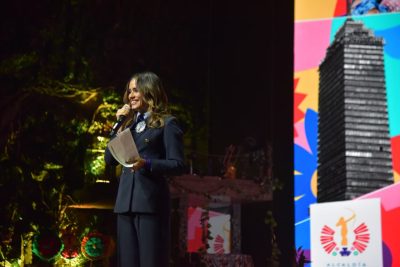 Al presentar su Primer Informe de Gobierno, la alcaldesa de la Cuauhtémoc, Alessandra Rojo de la Vega, destacó avances importantes en el acento feminista de su administración, en seguridad y orden público, recuperación de espacios públicos, privilegio de acciones ecológicas, confianza y cercanía con la gente, lo que ha brindado prosperidad y mejor calidad de vida para los habitantes de la demarcación. FOTO: Especial